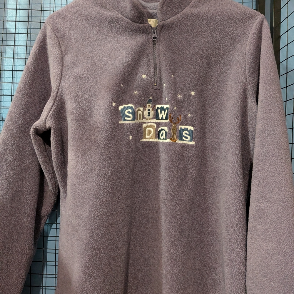 Christopher & Banks Kids Fleece Jacket - Lavender